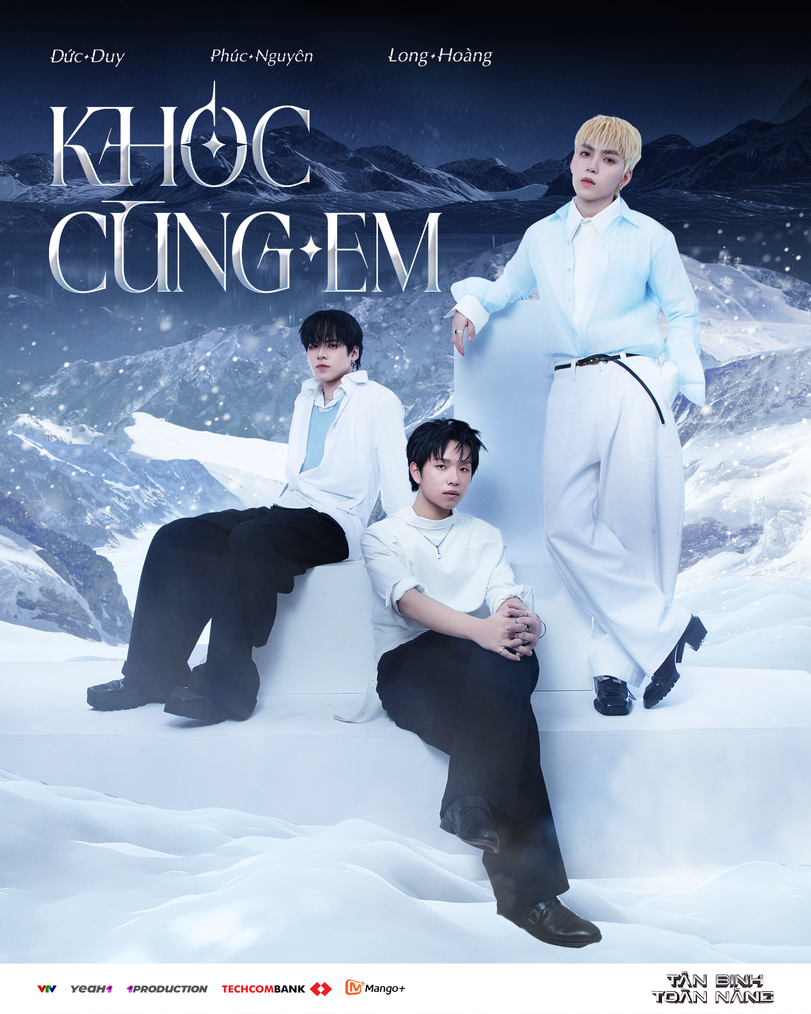 Long Hoàng, Đức Duy, Phúc Nguyên khoe trọn kỹ năng vocal với bản remake hit quốc dân “Khóc cùng em” - ảnh 3