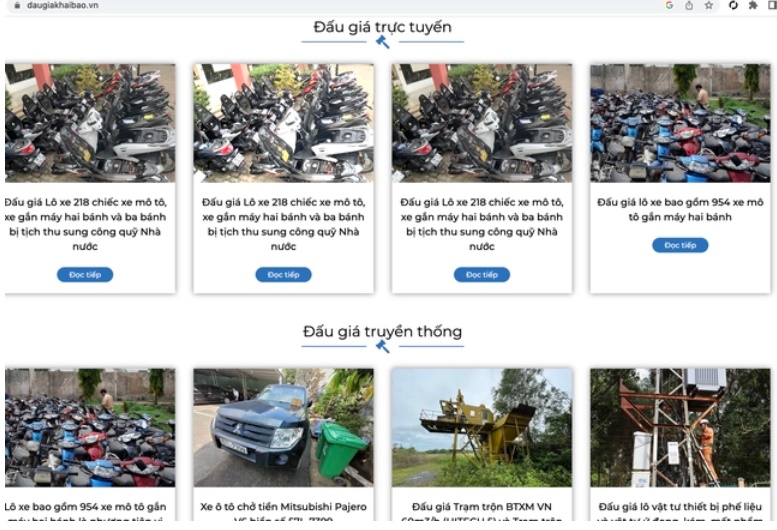 Đấu giá gần 1.000 xe máy vi phạm ở TP.HCM, giá bình quân 500.000 đồng/xe - ảnh 3