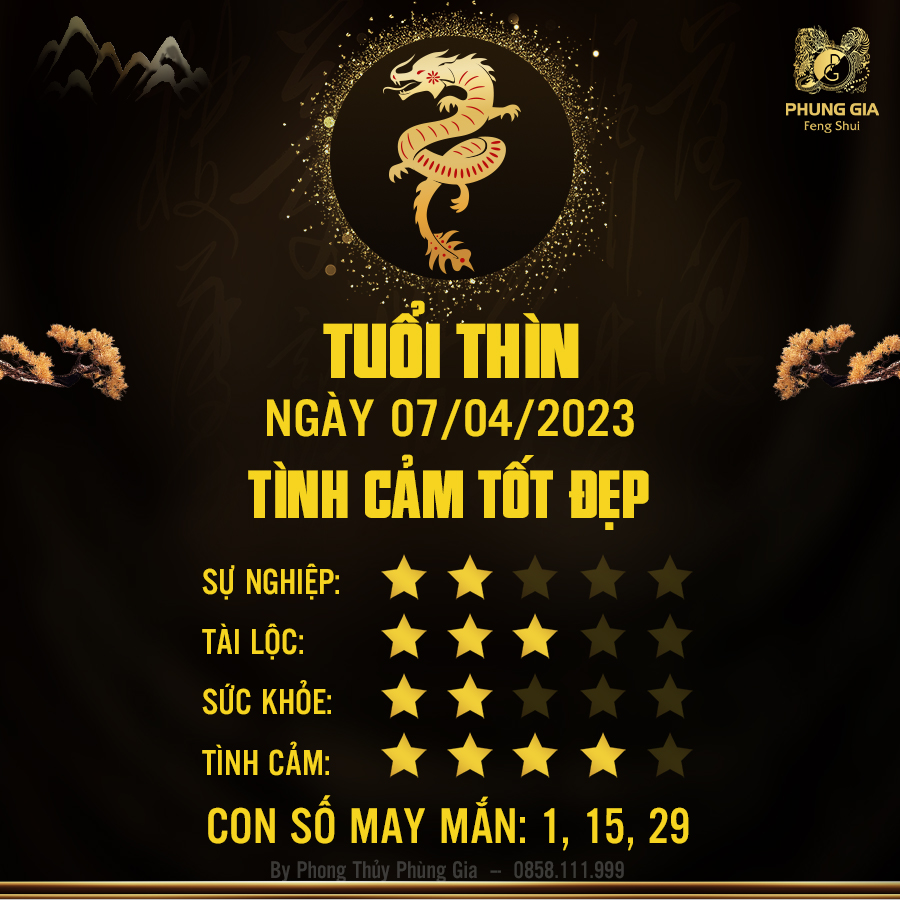 Vận trình tuổi Thìn ngày 7/4/2023: Tình yêu tốt đẹp, chú ý sức khỏe - ảnh 3