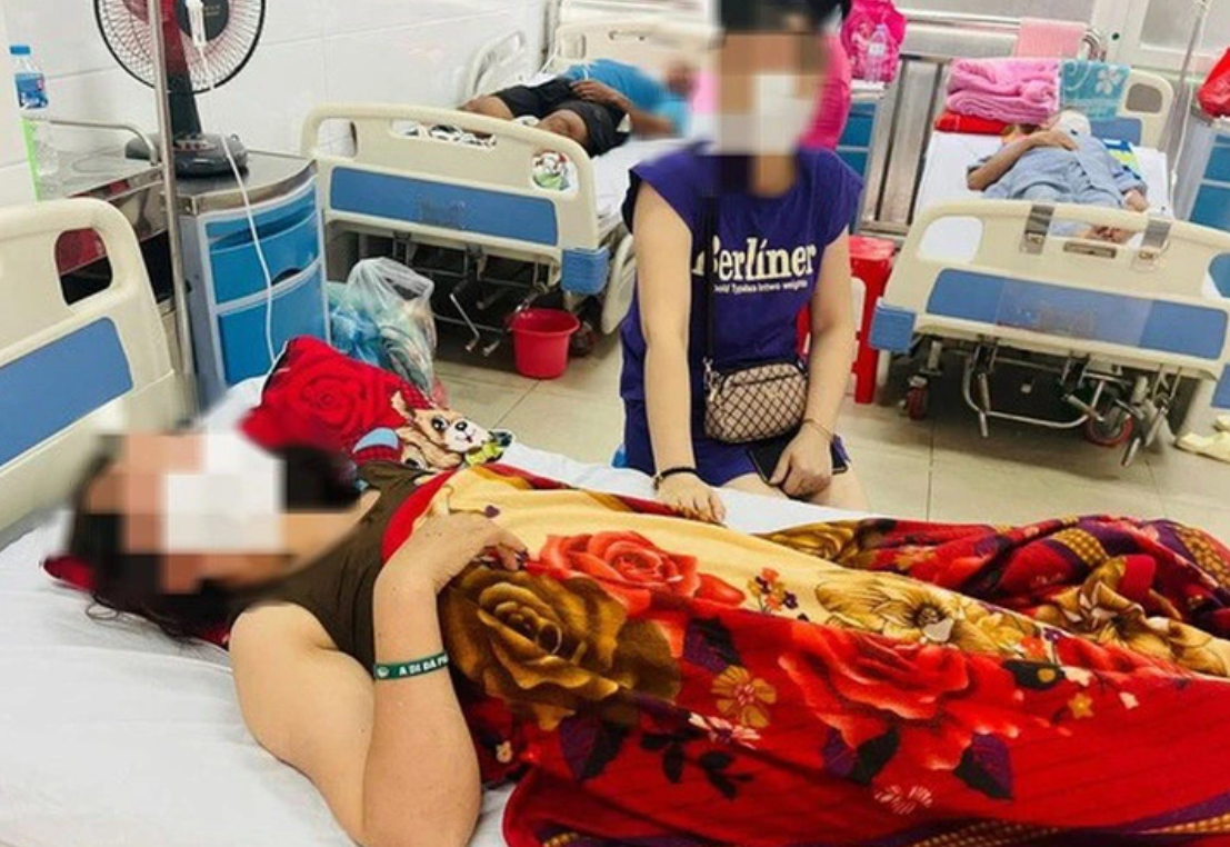 Bắc Giang: Người phụ nữ bị kẹt đầu vào thang máy suýt 'gặp tổ tiên' - ảnh 1