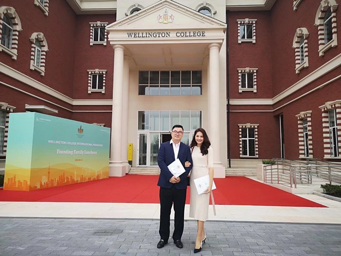 Hoa hậu Việt lấy chồng Trung Quốc cho con học trường quý tộc đắt đỏ, đồng phục đắt hơn cả túi LV - ảnh 6