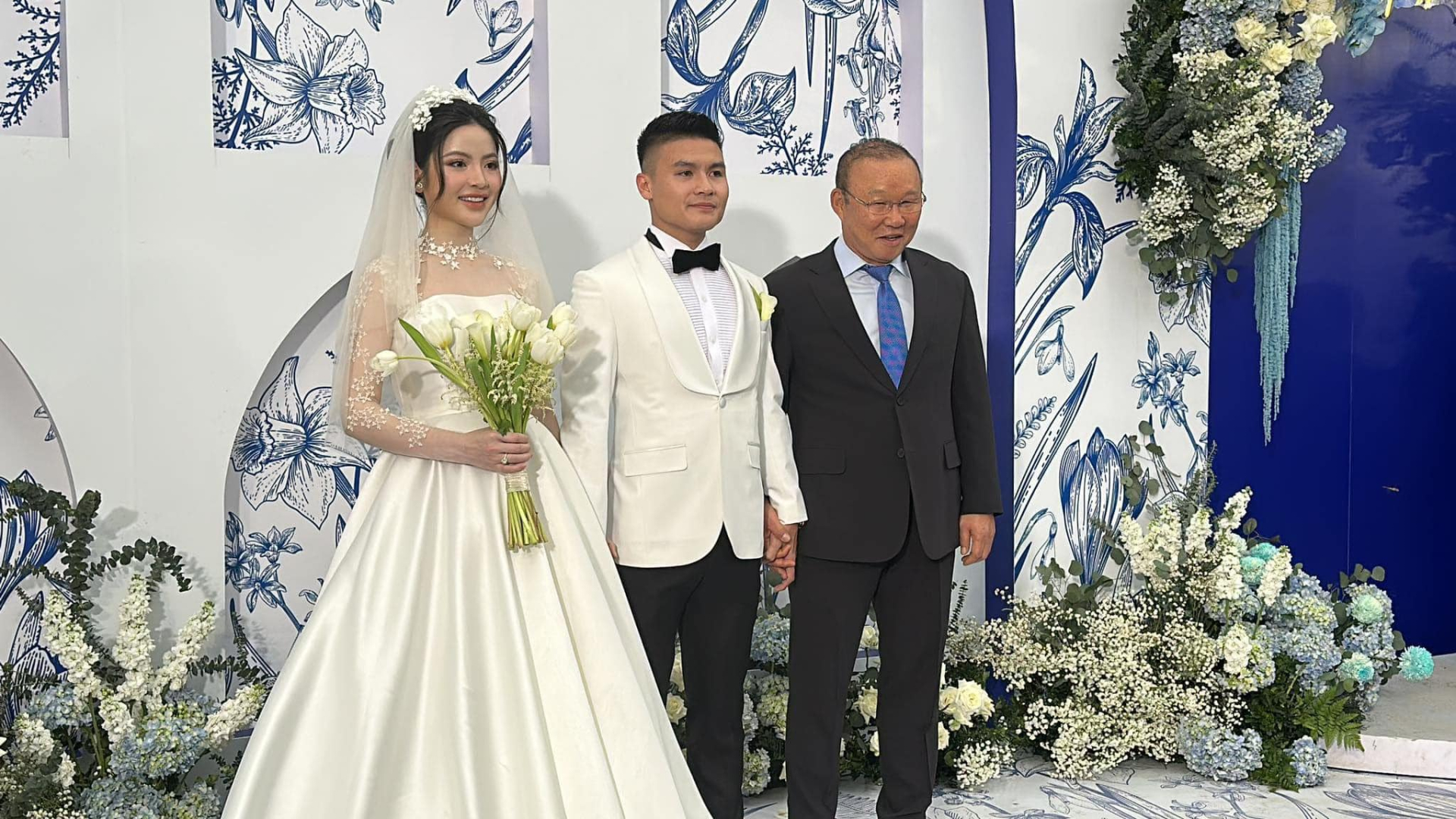 Doãn Hải My theo chồng đến dự đám cưới Quang Hải, cô dâu Chu Thanh Huyền có thái độ sượng trân gây chú ý - ảnh 2