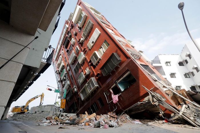 Chồng liều mình chắn cho vợ giữa cơn đá lỡ, đau lòng nhìn cô ra đi mãi mãi trong trận động đất Đài Loan - ảnh 1