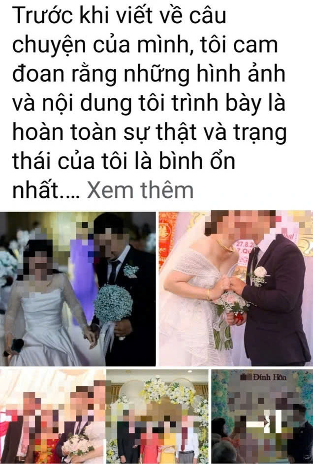 Bài viết kèm hình ảnh do chị D. đăng tải thu hút hàng chục ngàn bình luận và hàng ngàn lượt chia sẻ. (ẢNH: CHỤP MÀN HÌNH)