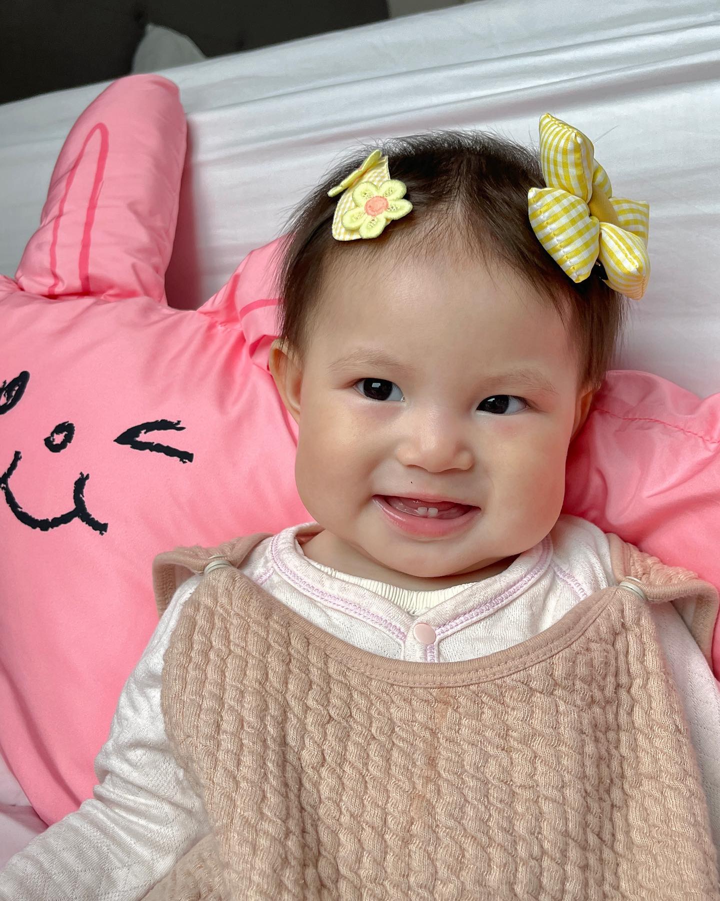 Vbiz có thêm “thế lực nhí” mới với gương mặt biểu cảm gây cười, sinh ra ở vạch đích mẹ là diễn viên bố thiếu gia - ảnh 7