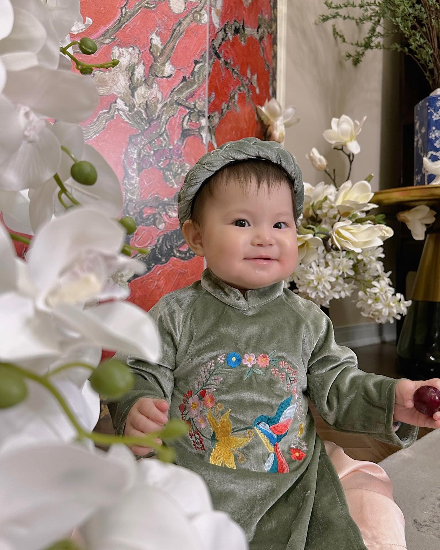 Vbiz có thêm “thế lực nhí” mới với gương mặt biểu cảm gây cười, sinh ra ở vạch đích mẹ là diễn viên bố thiếu gia - ảnh 3