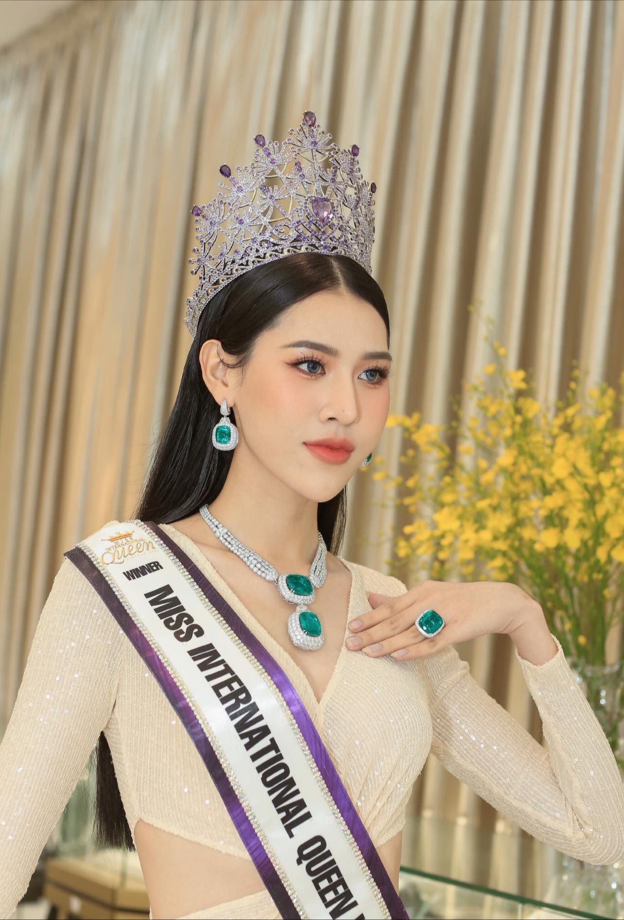 Nguyễn Hà Dịu Thảo trượt Top 6, chính thức dừng chân tại Hoa hậu Chuyển giới Quốc tế 2023 - ảnh 2