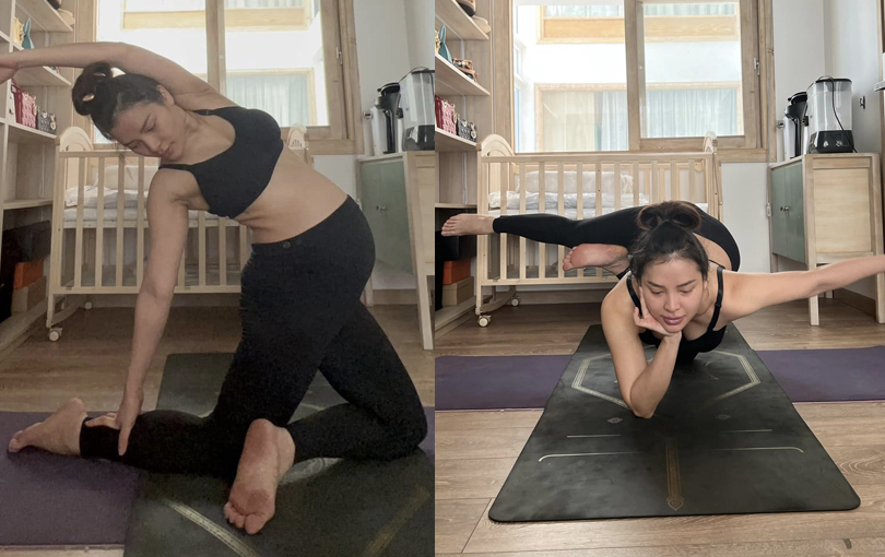 Chăm chỉ tập yoga tới cận ngày sinh, Phương Trinh Jolie vẫn phải sinh mổ vì lí do này - ảnh 3