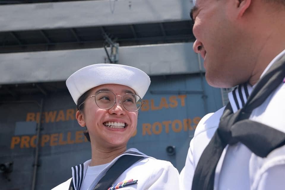 Nữ thủy thủ 10x gốc Việt làm việc trên tàu sân bay của hải quân Mỹ là ai? - ảnh 2