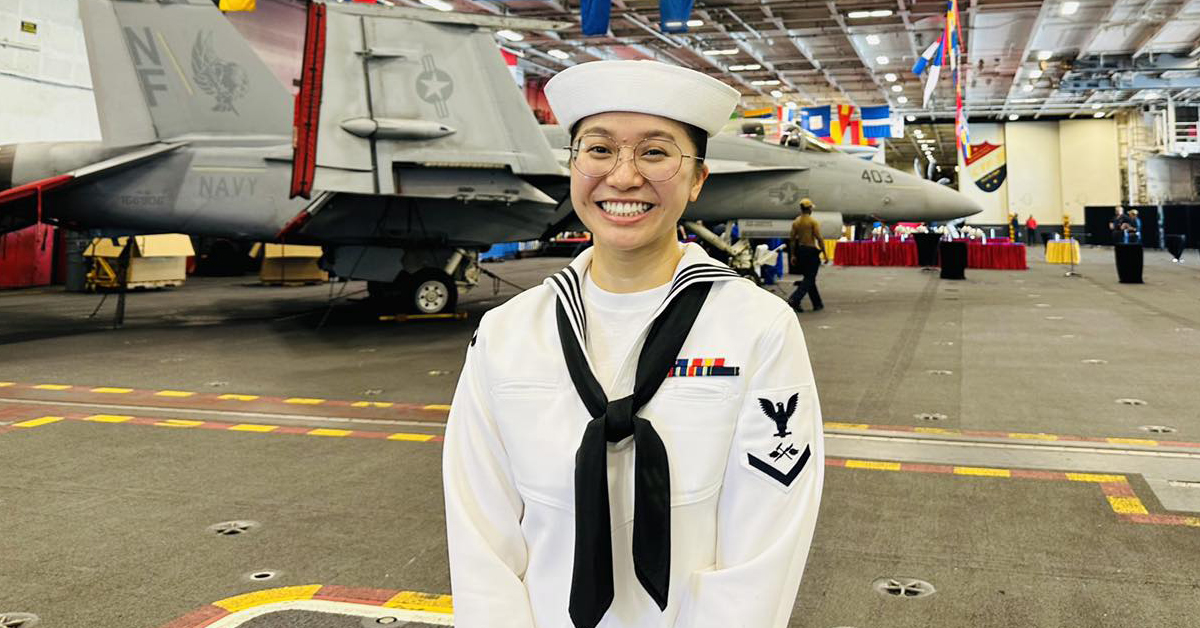 Nữ thủy thủ 10x gốc Việt làm việc trên tàu sân bay của hải quân Mỹ là ai? - ảnh 3