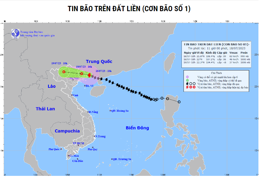 Cập nhật ảnh hưởng bão số 1: 2 tàu cá bị chìm, hơn 100 ngôi nhà bị sập và tốc mái - ảnh 1