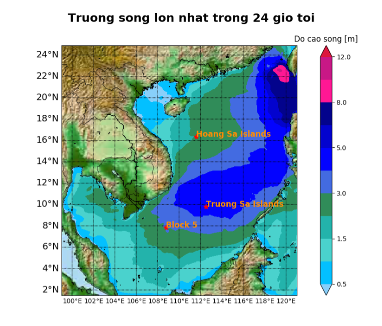 Siêu bão số 2 hoành hành dữ dội trên biển Đông, vùng biển Ninh Thuận đến Cà Mau gió giật mạnh và mưa dông - ảnh 2
