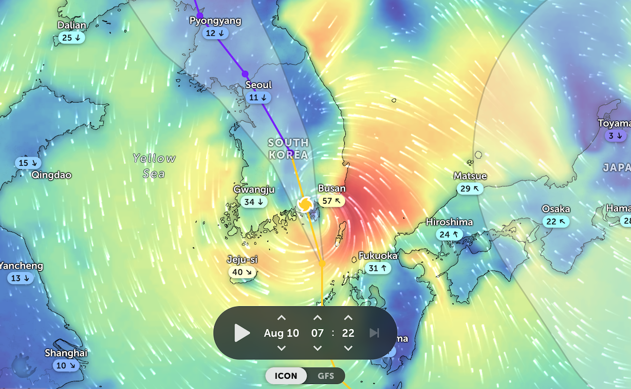 Đổi giờ nhiều chuyến bay quốc tế đi đến Việt Nam do ảnh hưởng siêu bão Khanun trong ngày 10/8 - ảnh 2