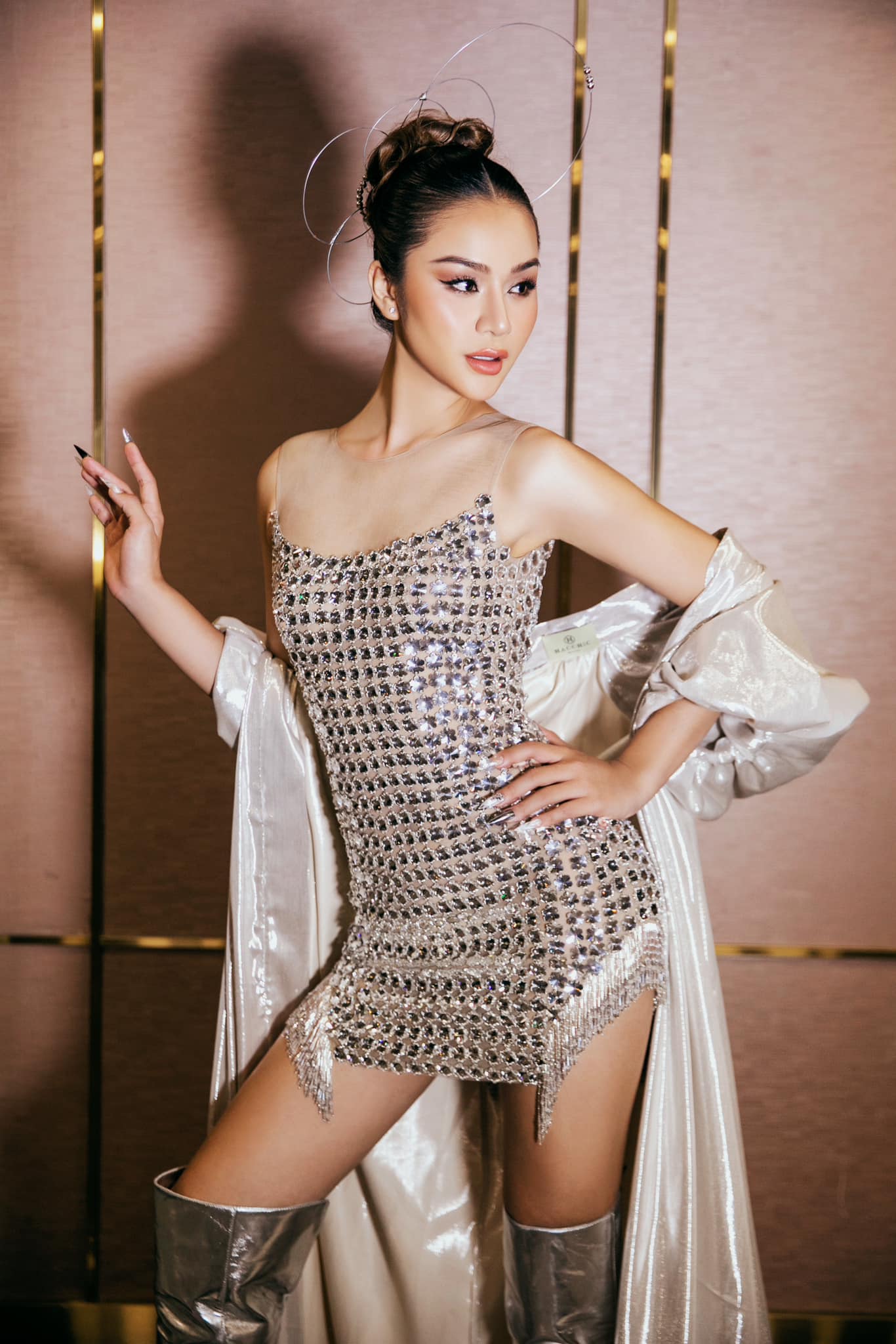 Lê Thu Trang - 'ngựa chiến' giúp Lan Khuê thắng chung kết The New Mentor từng dành cả thanh xuân thi Hoa hậu - ảnh 2
