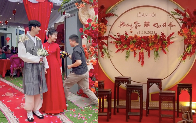 Chàng rể người Hàn Quốc cưới Tiktoker Hải Phòng, đến ngày rước dâu vẫn thắc mắc một câu khiến mẹ vợ phải giải thích - ảnh 1