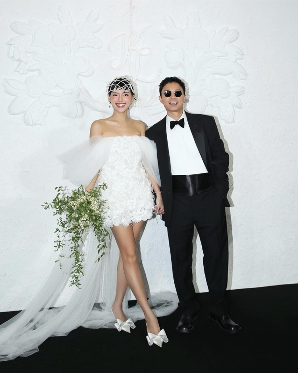 Cô em trendy Khánh Linh tổ chức đám cưới tại Hà Nội, cầm hoa cưới từ lá chanh độc lạ - ảnh 3