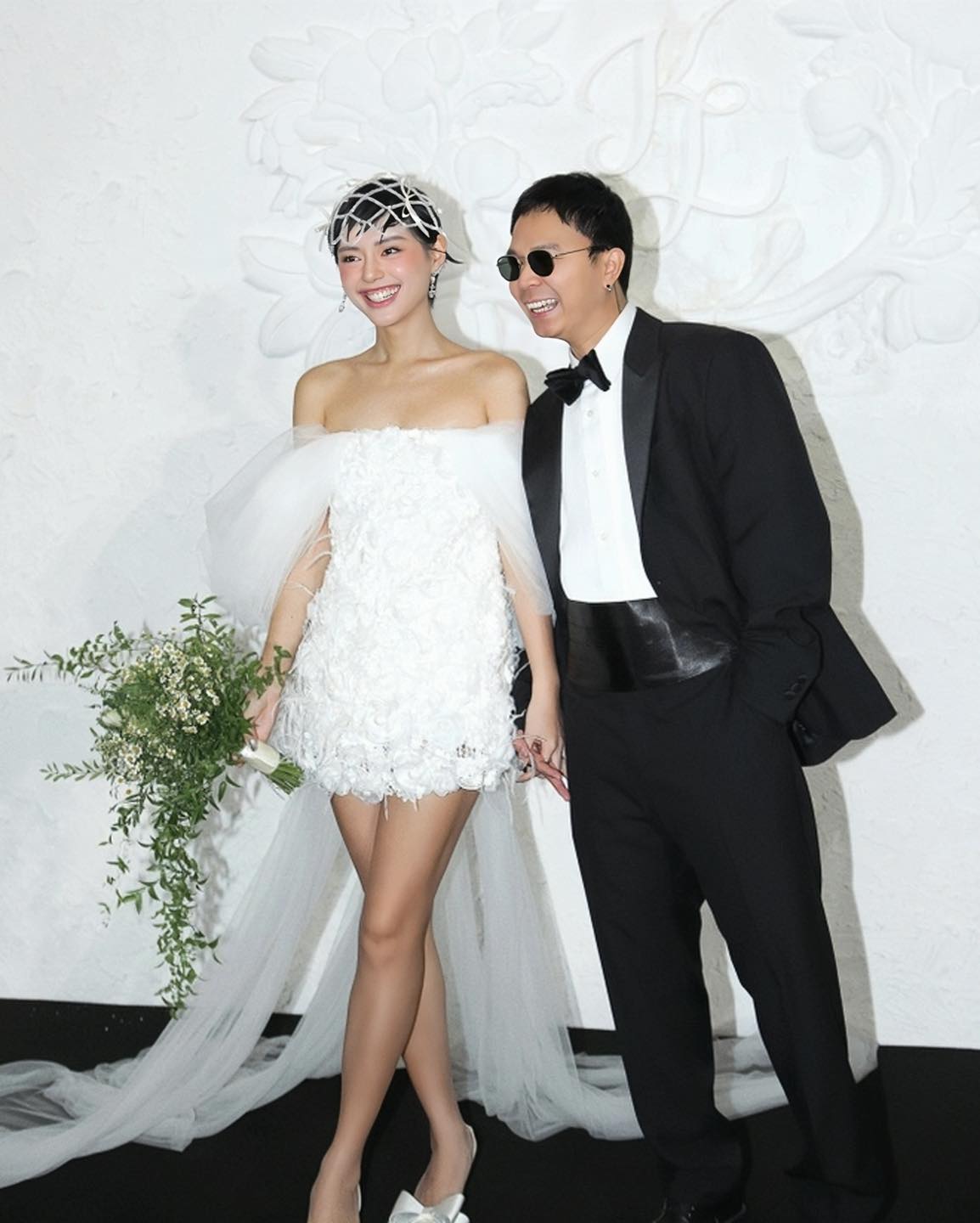 Cô em trendy Khánh Linh tổ chức đám cưới tại Hà Nội, cầm hoa cưới từ lá chanh độc lạ - ảnh 2
