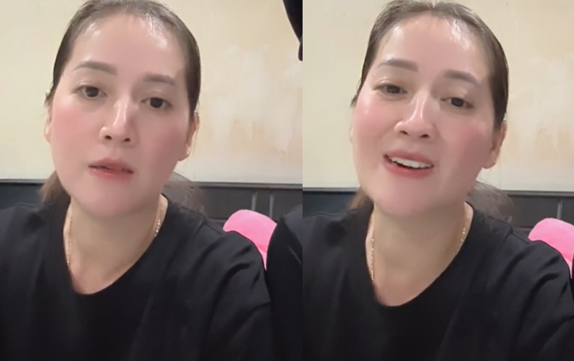 Hồng Loan - con gái cố NSUT Vũ Linh livestream xin lỗi, thông báo rút vai khỏi phim sau ồn ào bị cấm sóng - ảnh 1