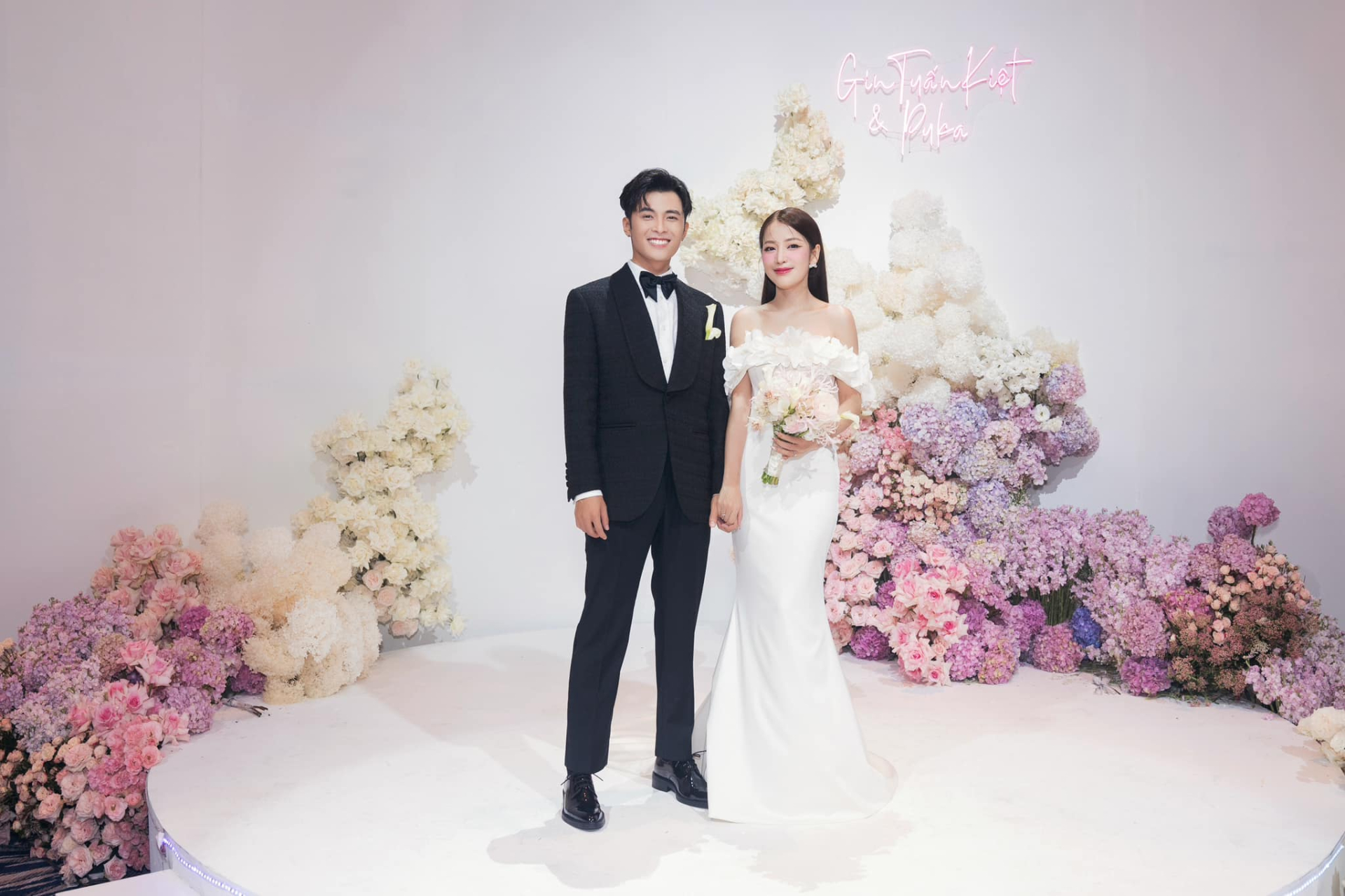 Puka và Gin Tuấn Kiệt nắm giữ kỷ lục cặp đôi sao Việt tổ chức nhiều lễ cưới nhất Vbiz năm 2023 - ảnh 4