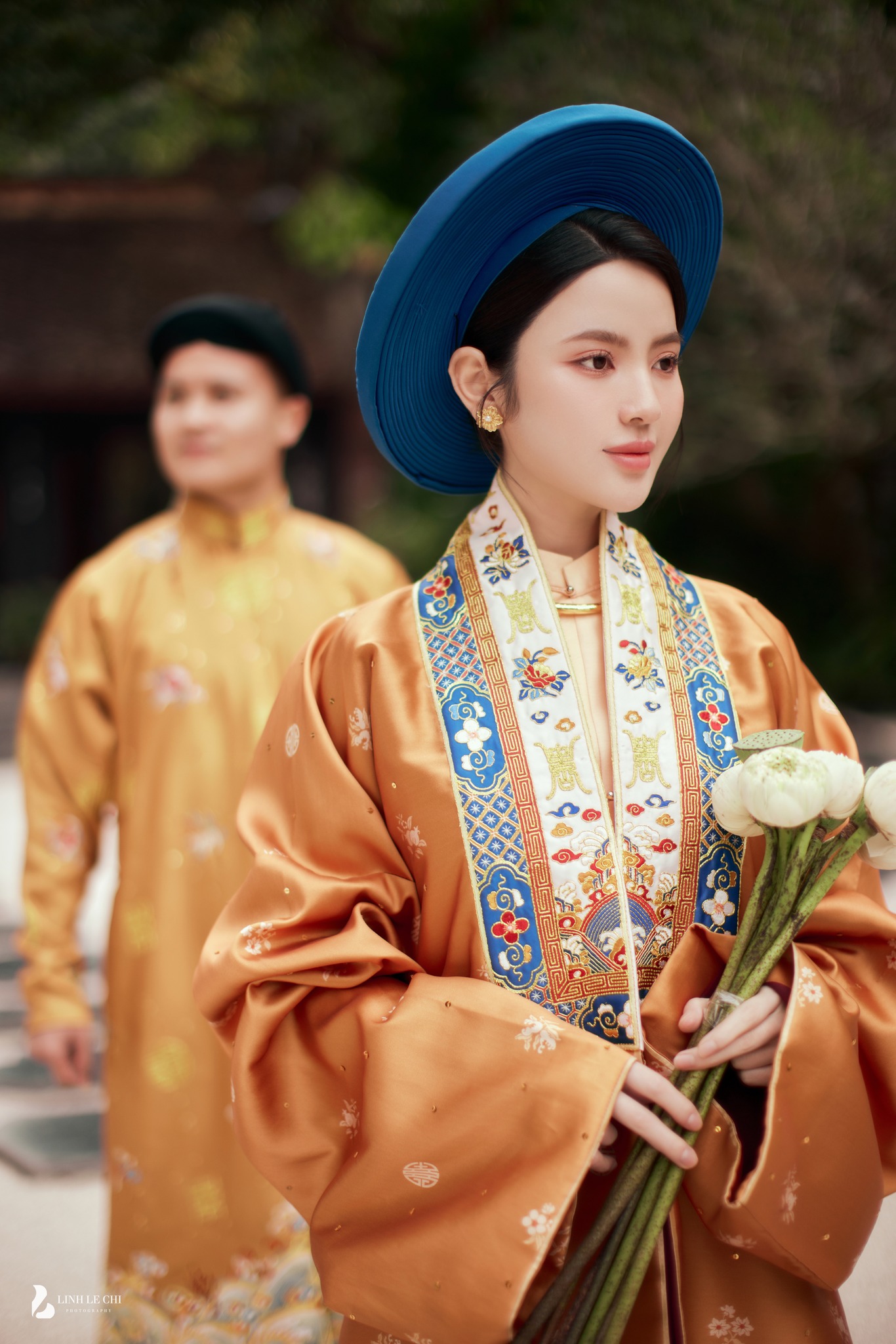 Bộ ảnh cưới đầy 'sóng gió' của Quang Hải và Chu Thanh Huyền trước lễ ăn hỏi, CĐM tưởng đóng MV của Hoà Minzy - ảnh 3