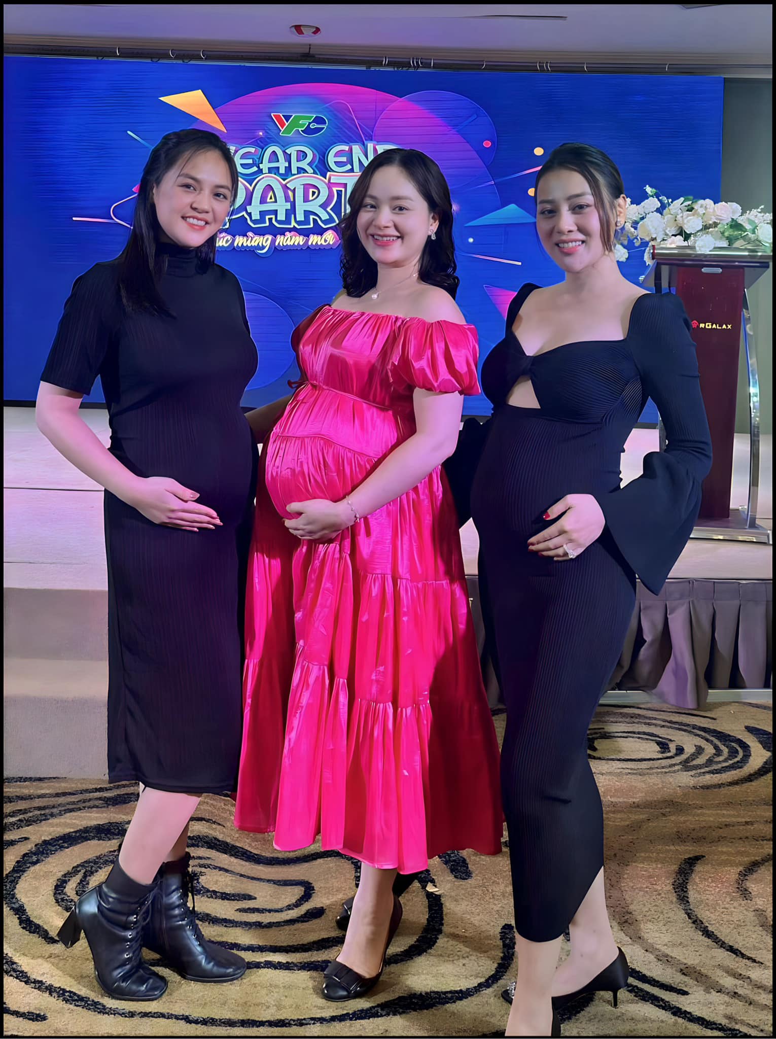 3 nữ diễn viên VTV cùng khoe bụng bầu, Phương Oanh và Thu Quỳnh có sự trùng hợp đến lạ - ảnh 2