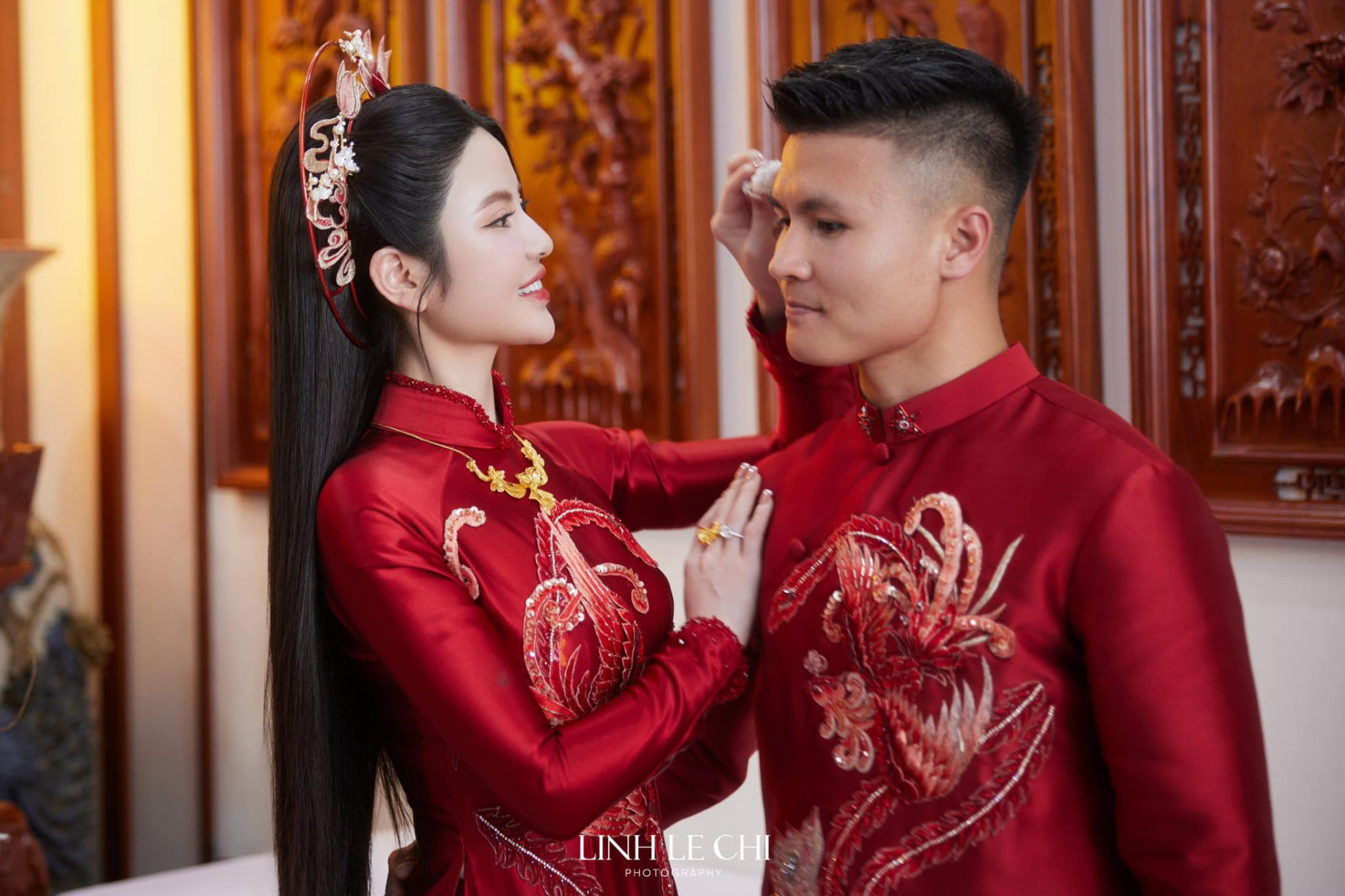 Quang Hải khoe đi đăng ký kết hôn với Chu Thanh Huyền, dàn cầu thủ vào “cảnh báo” chuyện lấy vợ cực hài hước - ảnh 3