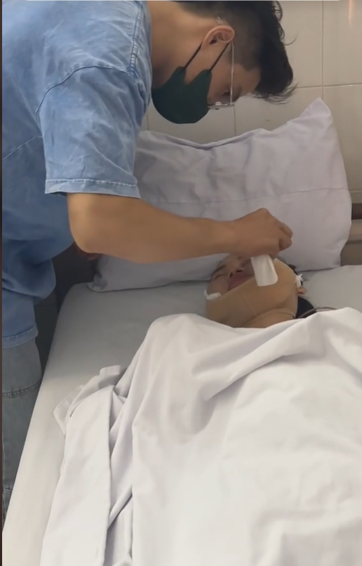 TikToker Việt Phương Thoa cảnh báo khi tiêm filler bị tráo sang silicon, phải phẫu thuật gấp với biến chứng nguy hiểm - ảnh 4