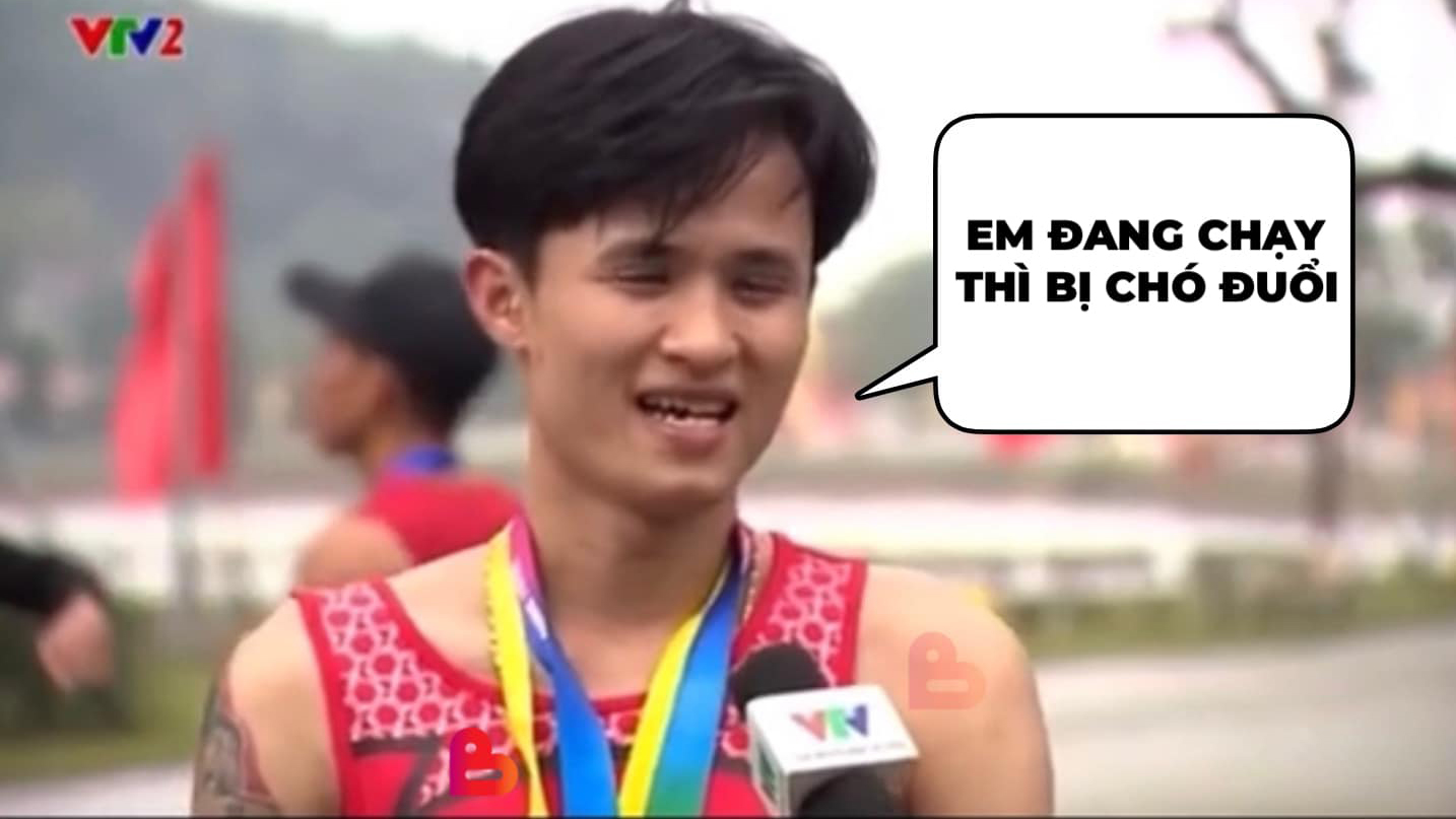 VĐV Nguyễn Trung Cường vô địch giải chạy vì bị 'chó đuổi', có vợ sở hữu đai đen Taekwondo - ảnh 1