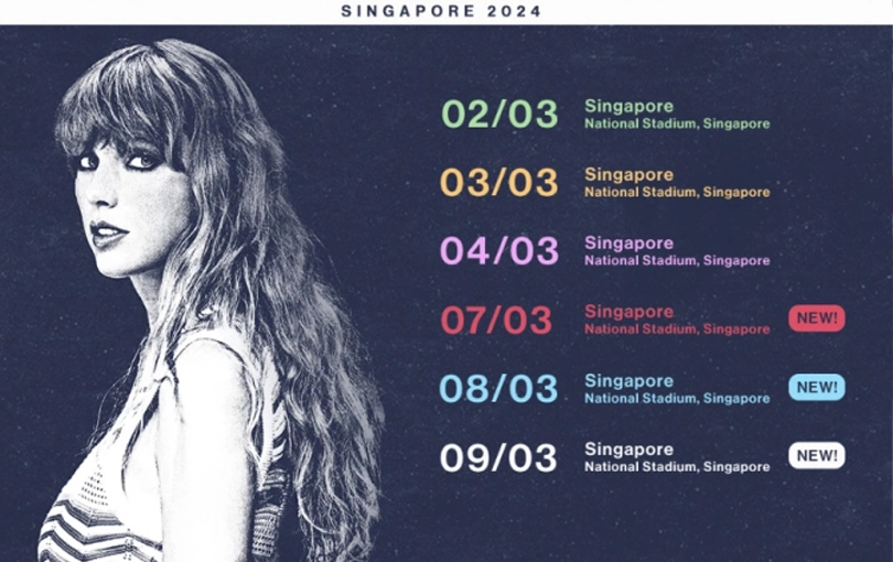 Taylor Swift đem lại giá trị kinh tế bao nhiêu cho Singapore với 6 đêm concert? - ảnh 5