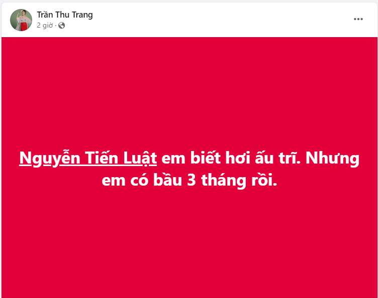 Diễn viên Thu Trang thông báo mang thai con thứ 2, Tiến Luật ăn mừng nhưng 'đề phòng' vì hôm nay 1/4 - ảnh 1