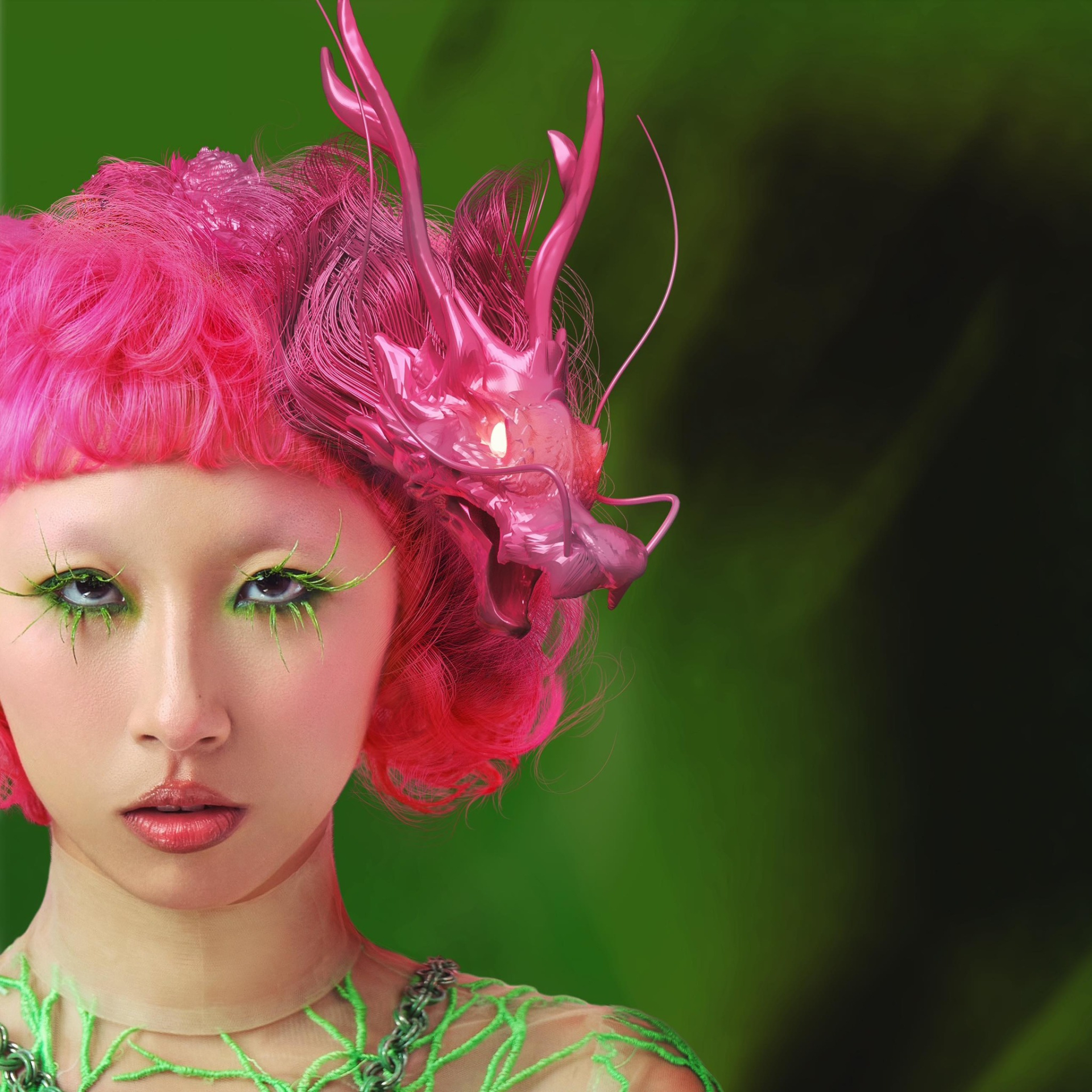 Trang Hý lại 'chơi trội' với màu tóc hồng neon tại sự kiện, không phải nhân vật chính nhưng nổi bật nhất - ảnh 3
