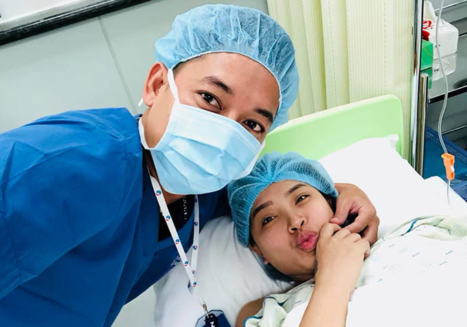 Ca sĩ Hải Băng suýt mất mạng khi 2 năm sinh 3 con, có thai chỉ sau 1 tháng đẻ mổ - ảnh 1