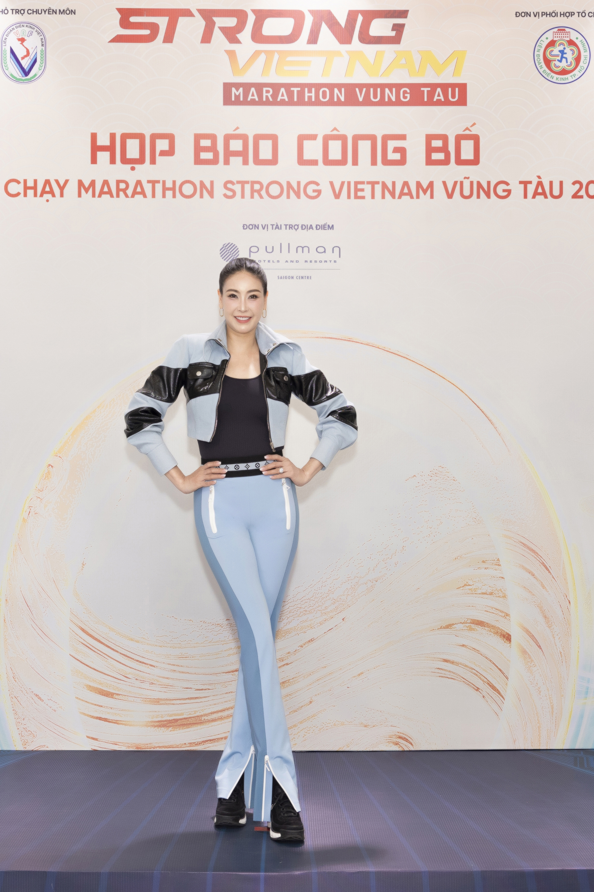 Tiểu Vy, Lương Thuỳ Linh 'rũ bỏ' váy áo, khoe dáng với đồ thể thao khởi động giải chạy - ảnh 3