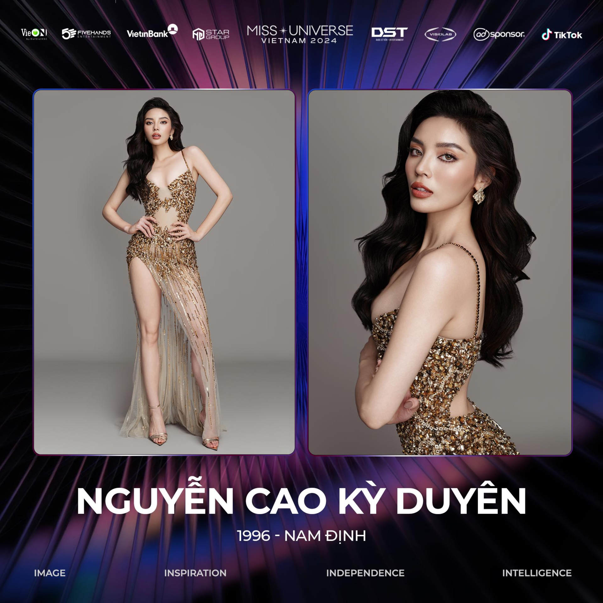 Hoa hậu Nguyễn Cao Kỳ Duyên dự thi Miss Universe VietNam 2024 sau 10 năm - ảnh 1