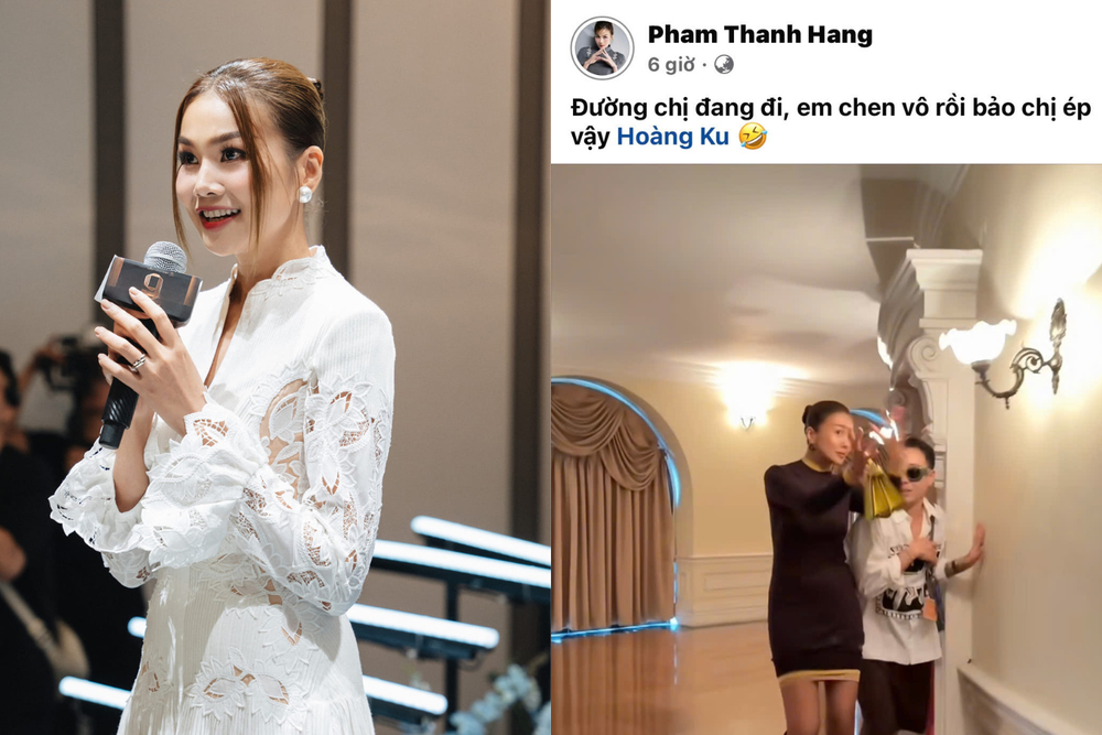 Sau khi gửi đơn tố cáo Hoàng Thuỳ, Thanh Hằng đã có những phát ngôn bóng gió.