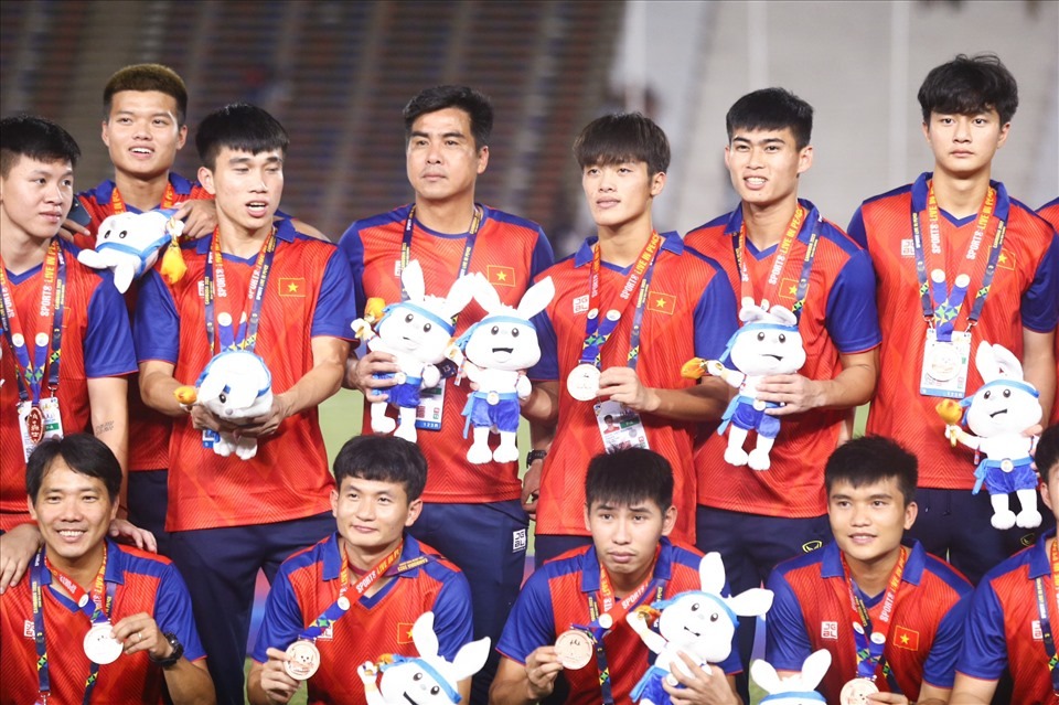 Đội tuyển U22 Việt Nam về thứ 3 chung cuộc với chiếc huy chương đồng - Nguồn: Báo Lao Động