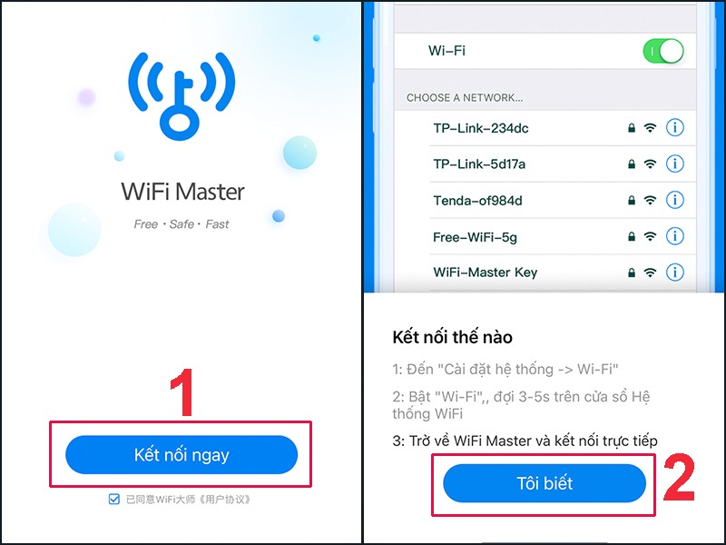 Wifi Master rất phổ biến đối với những người dùng ngại hỏi mật khẩu Wifi