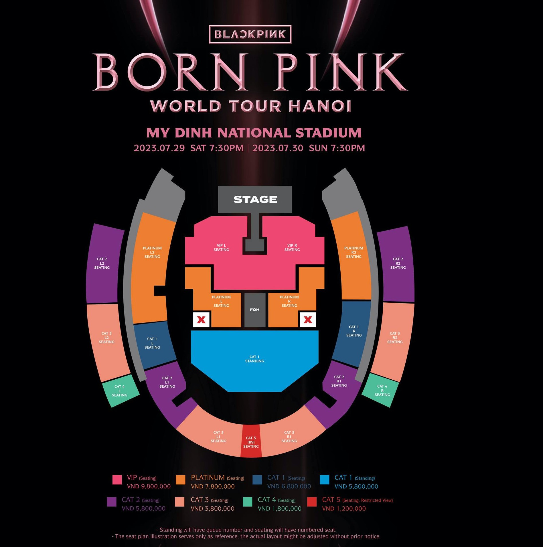 Giá vé chính thức của concert Born Pink Hà Nội được đánh giá là khá 'chát', tuy nhiên giá vé chợ đen của nhiều đối tượng lừa đảo còn cao hơn gấp nhiều lần