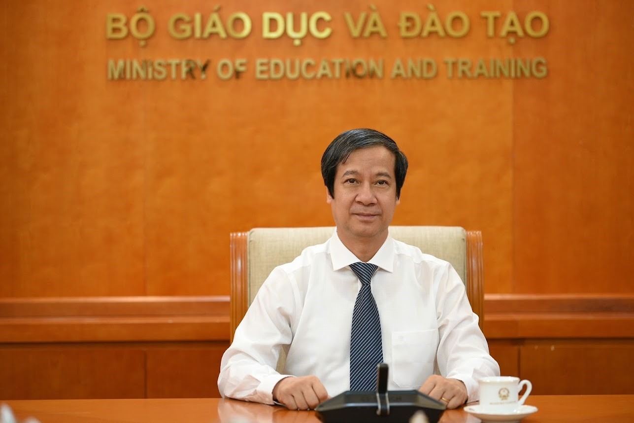 Ông Nguyễn Kim Sơn - Bộ trưởng Bộ GD-ĐT đã có những chia sẻ sau khi kỳ thi tốt nghiệp THPT 2023 kết thúc