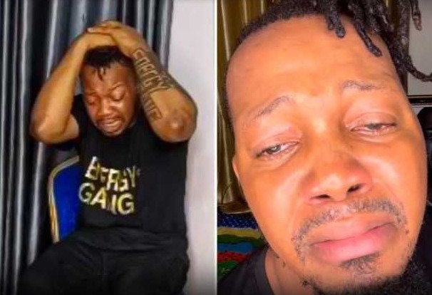 Tembu Daniel bị mù tạm thời khi cố khóc liên tục với mong muốn đạt được kỷ lục thế giới - Ảnh: Oddity Central