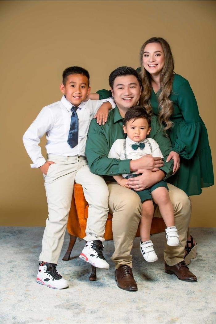 Gia đình nhỏ của Wendy Phạm tại Mỹ