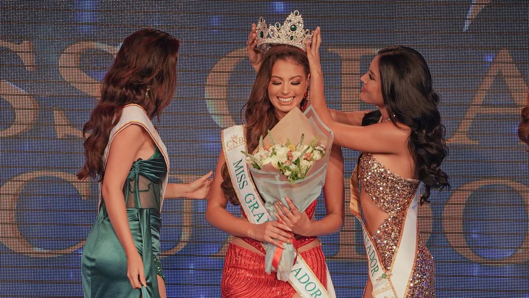 Khoảnh khắc Véronique Michielsen đăng quang Miss Grand Ecuador 2023