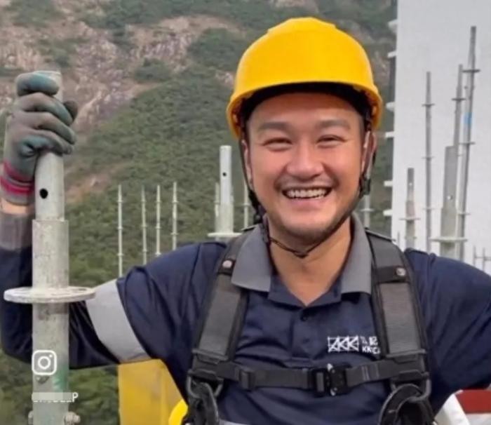 Ngô Hạo Khang tuổi 40 hiện tại đang làm việc tại một công trường ở Đại lục