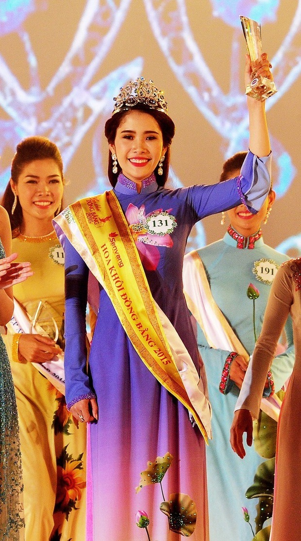 Người đẹp gốc Tiền Giang từng đăng quang Hoa khôi Đồng bằng Sông Cửu Long năm 2015