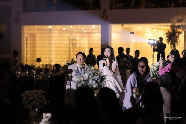 Lê Giang, Nhã Phương và dàn sao VFC đổ bộ lễ cưới diễn viên Kim Oanh, cô dâu chi hơn nửa tỷ cho váy cưới - ảnh 5