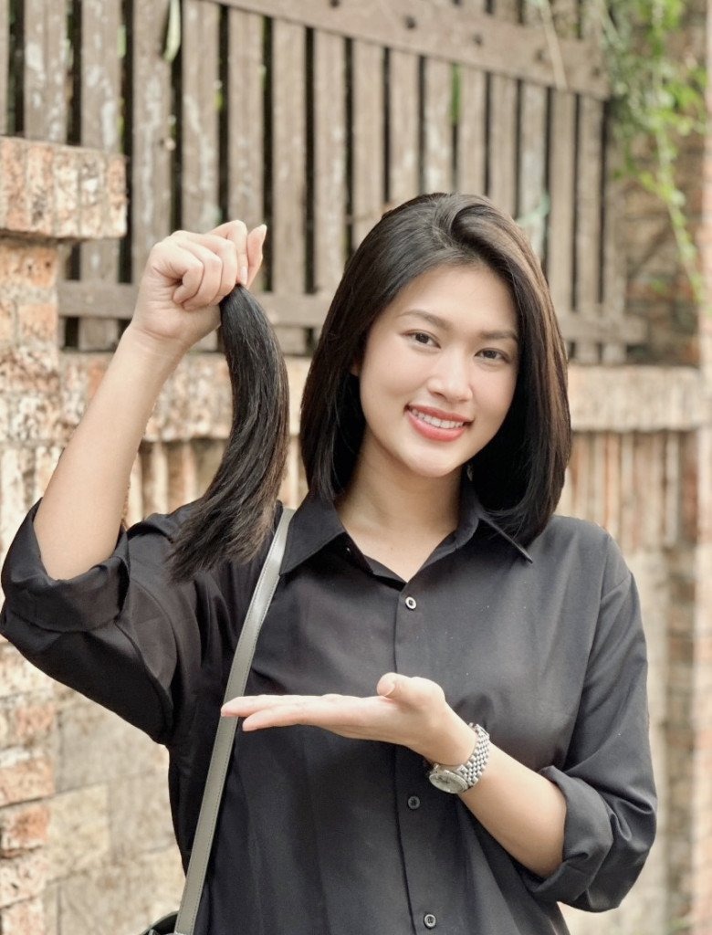 Hoa hậu Thiên Ân quyết định 'lột xác' với mái tóc ngắn sau 6 năm nuôi tóc dài