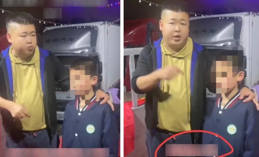Đoạn clip ông Trương đăng tải khiến cộng đồng mạng xôn xao