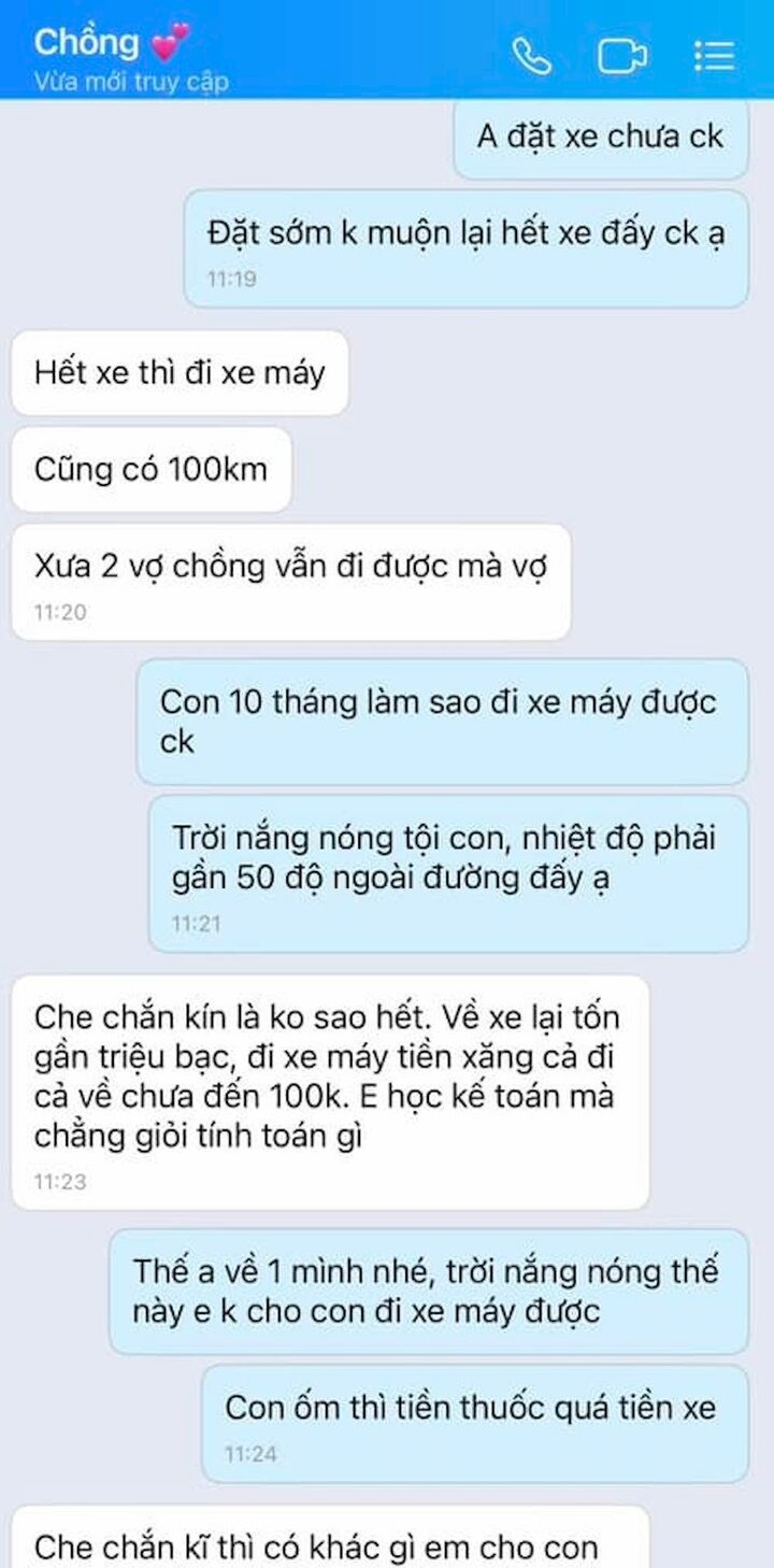 Xôn xao anh chồng tiếc tiền taxi, bắt vợ con về quê 100km bằng xe máy giữa trời nắng gắt gây tranh cãi - ảnh 1