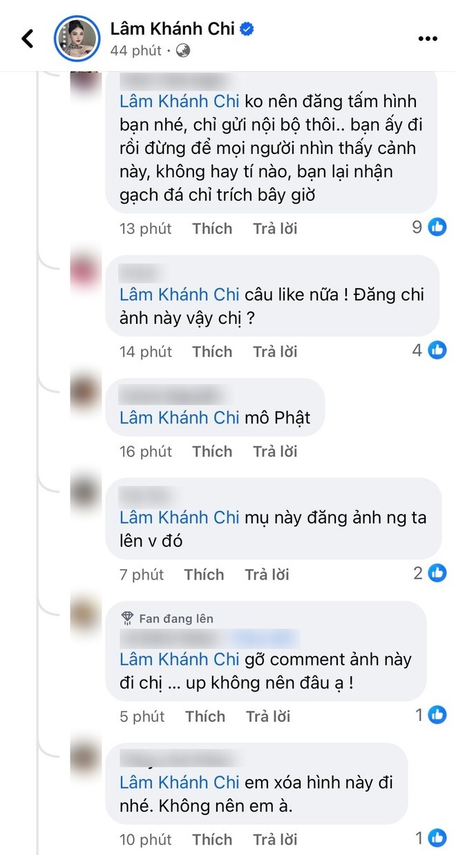 Hành động của Lâm Khánh Chi nhận về vô vàn bức xúc