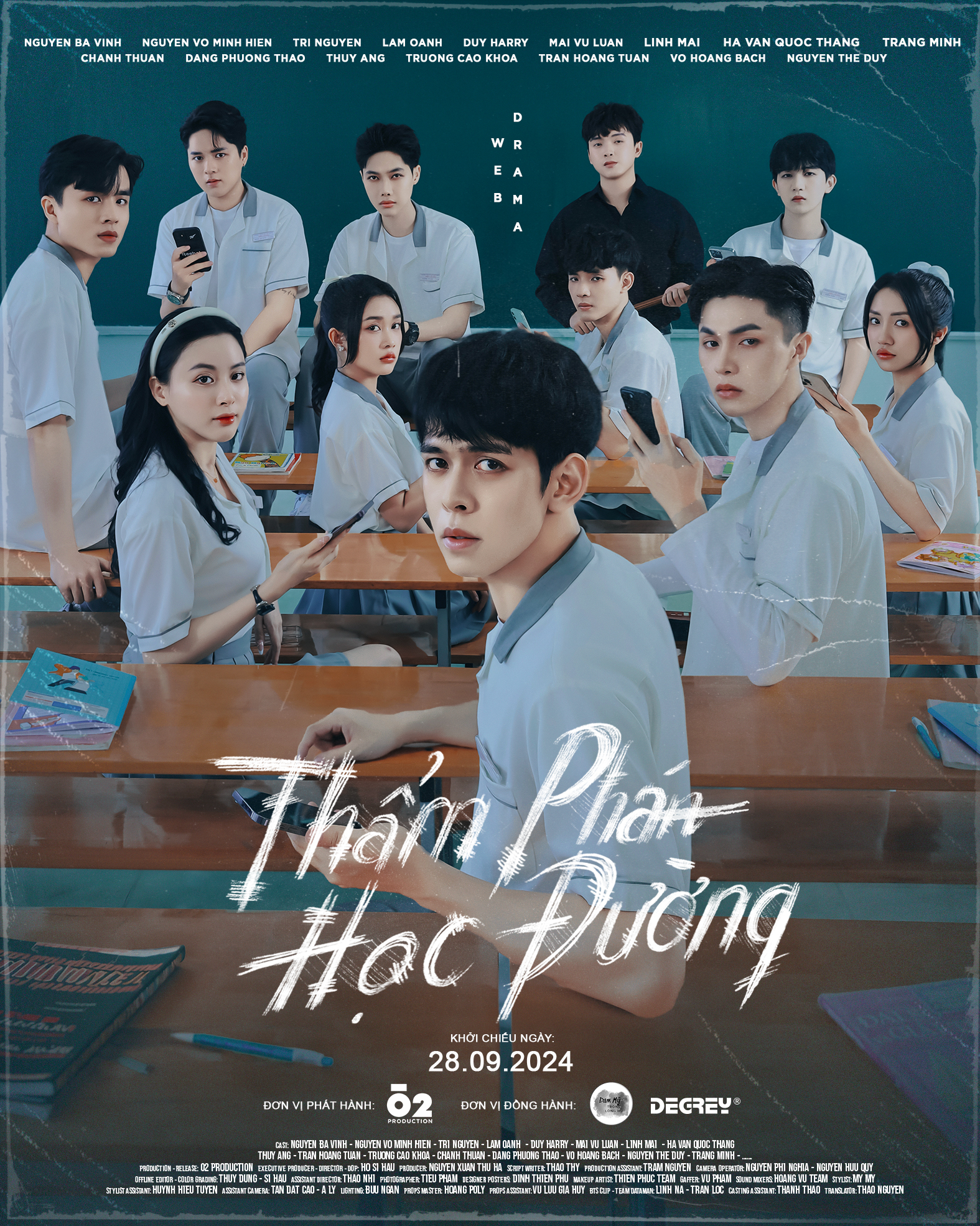 Poster phim Thẩm Phán Học Đường - Ảnh: YeaH1